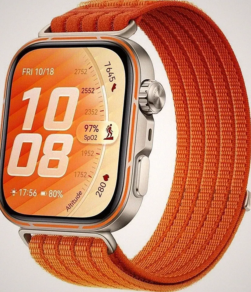 Huawei Watch Fit 5 Pro Smartwatch, 44,5mm, Orange