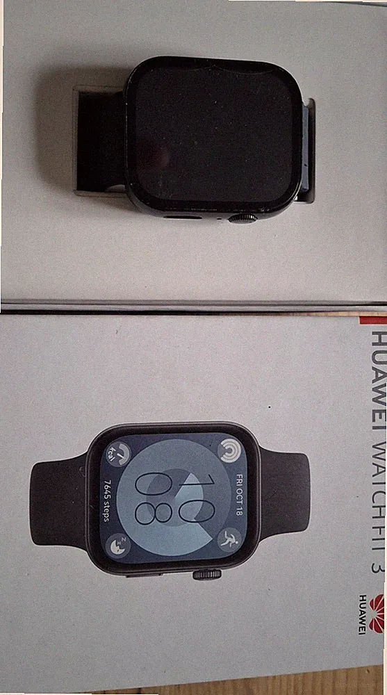 Blaue Huawei Smartwatch für Damen