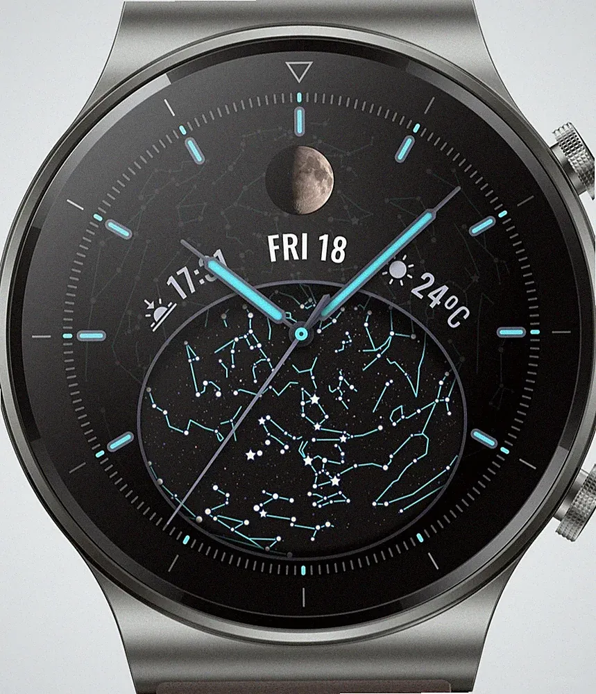 HUAWEI Watch GT 2 Pro Smartwatch (1,39 Zoll) AMOLED HD Touchscreen OHNE BAND