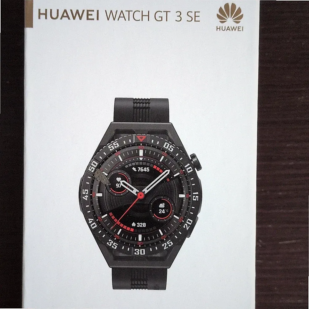 Huawei Watch GT 3 SE Smartwatch 46 mm Schwarz TPU-Armband Android-kompatibel