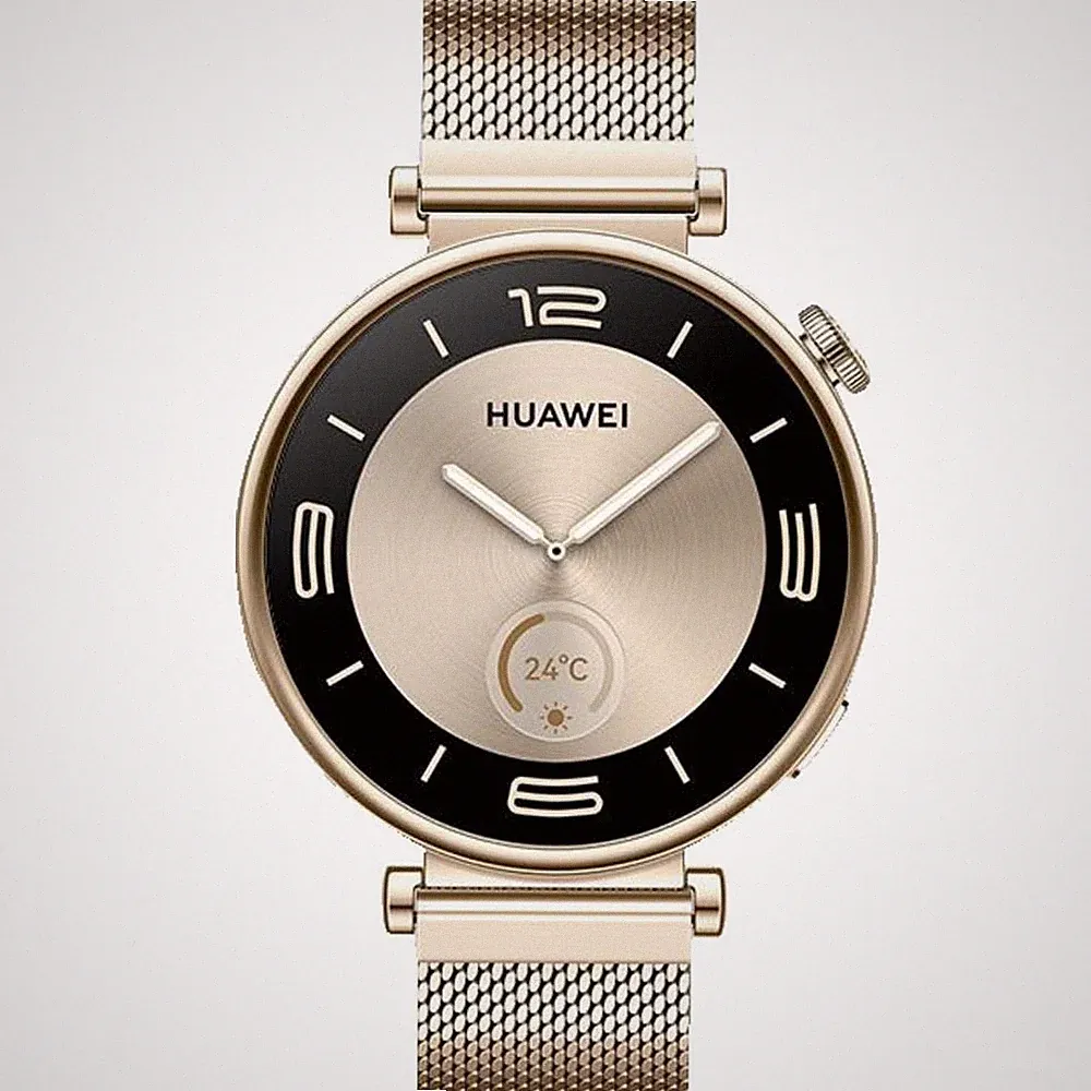 Huawei WATCH GT 4 41 Smartwatch Gold (120 – 190 mm) Edelstahl