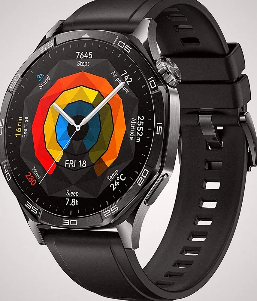 HUAWEI Watch GT 5 46 mm Smartwatch, Kunstvolles Design