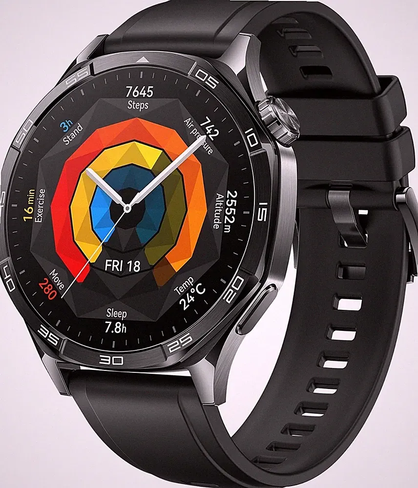 Huawei WATCH GT 5 46mm Schwarz Smartwatch AMOLED GPS NFC 14 Tage Akku NEU OVP