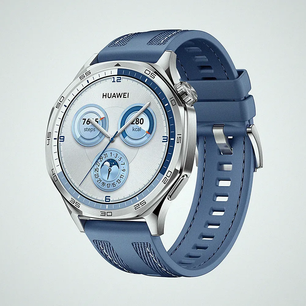 HUAWEI WATCH GT 5 46mm Smartwatch 4GB 32MB 1.43" OLED GPS NFC Bluetooth Silber