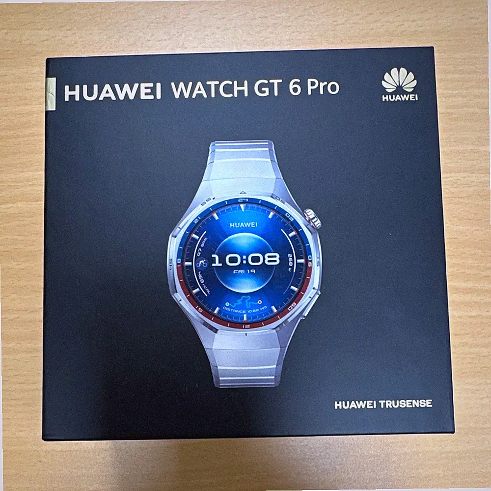 Huawei Watch GT 6 Pro 46 mm Smartwatch Titanarmband Grau iOS/Android