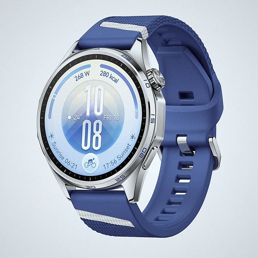 HUAWEI Watch GT 7 Smartwatch mit Ski & Fahrrad Features 46 mm Blau Fitness