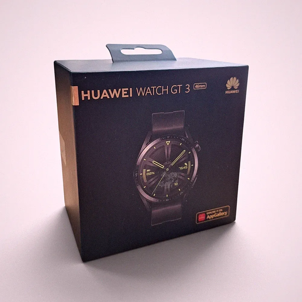 Huawei Watch GT3 46mm Smartwatch 1,43 Zoll AMOLED Fitnesstracker schwarz