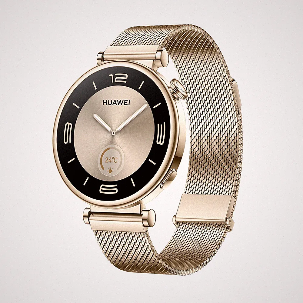 Huawei Watch GT4 Gold Steel 41 mm/1,32" Android/iOS Smartwatch NFC AMOLED IP68