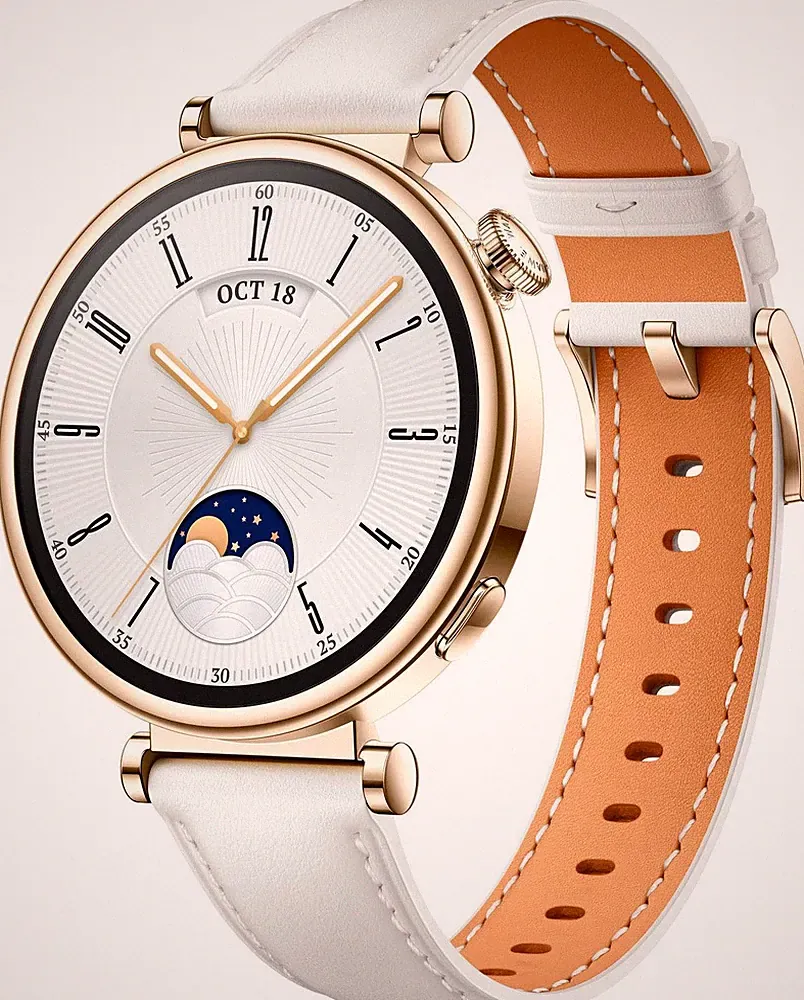HUAWEI Watch GT4 Smartwatch 41mm weiß AMOLED Display B-WARE