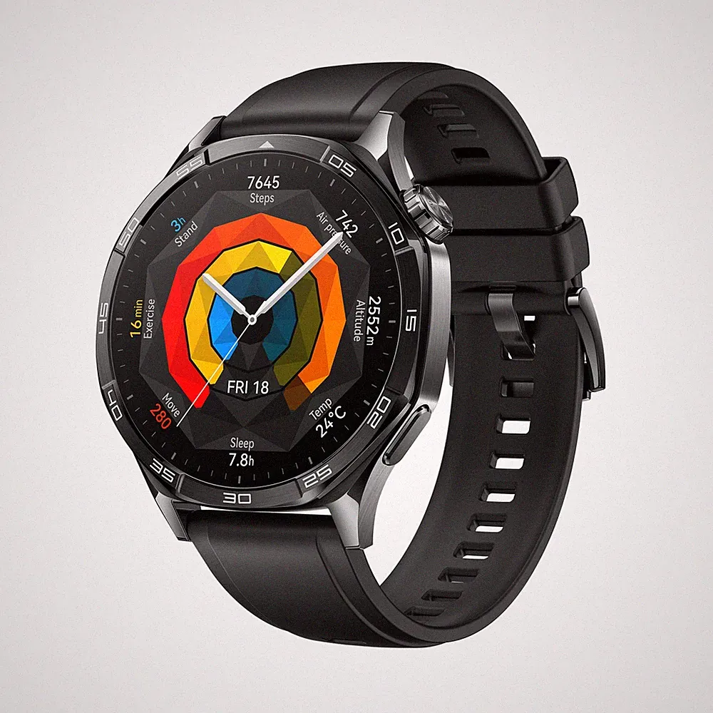 Huawei Watch GT5 46 mm black 1,43" OLED Touch 4GB Unisex Bluetooth NFC Android
