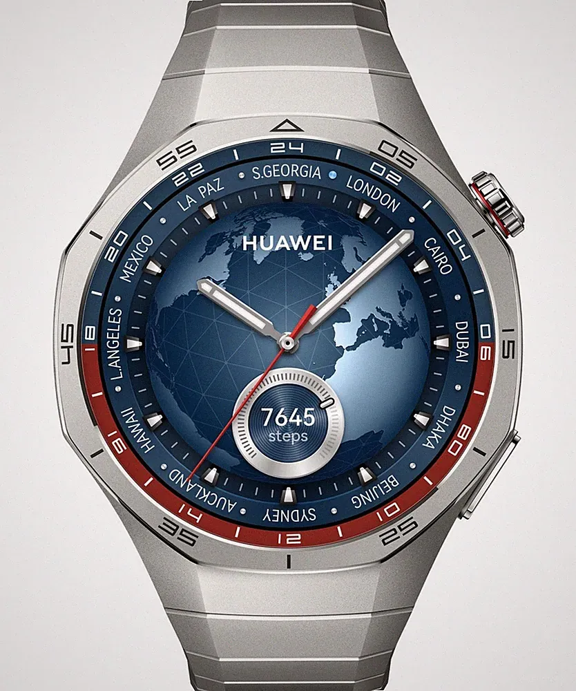 HUAWEI WATCH GT5 Pro 46 mm Titan 4GB OLED 1,43" NFC Smartwatch Bluetooth GPS Uhr