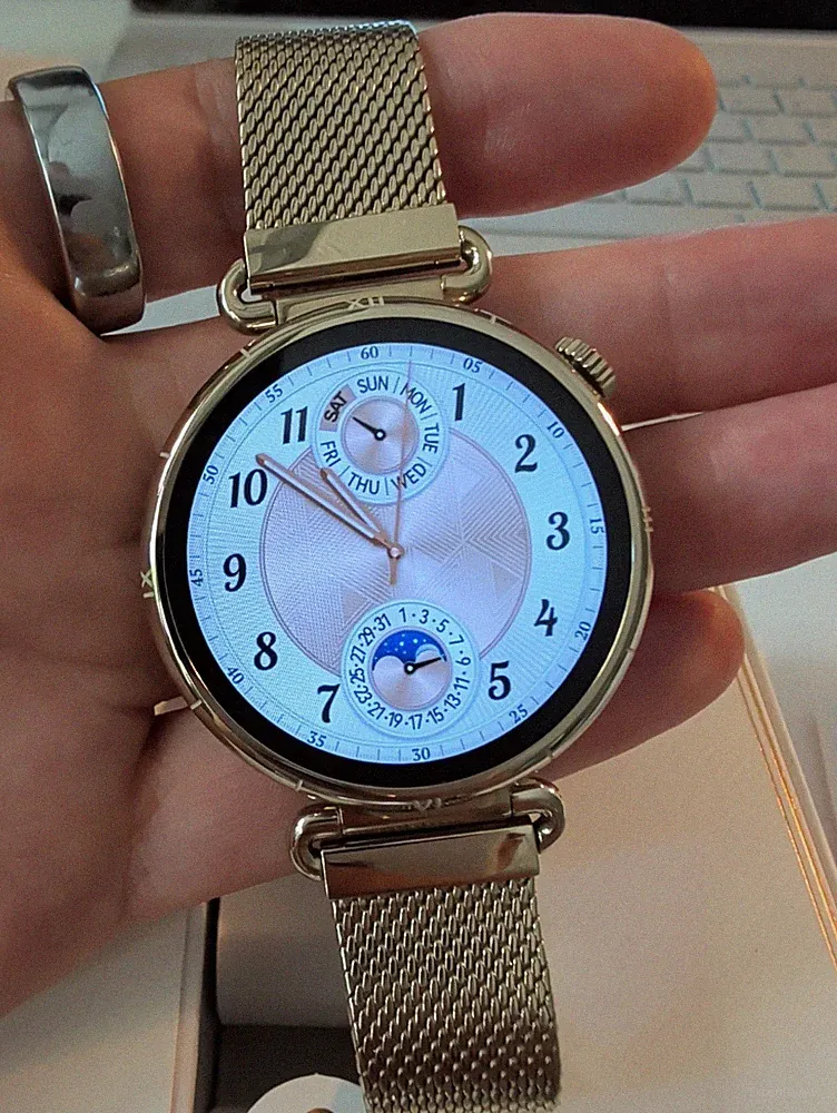 Huawei Watch GT6 41 Smartwatch Gold (130-190 mm) Milanese-Armband