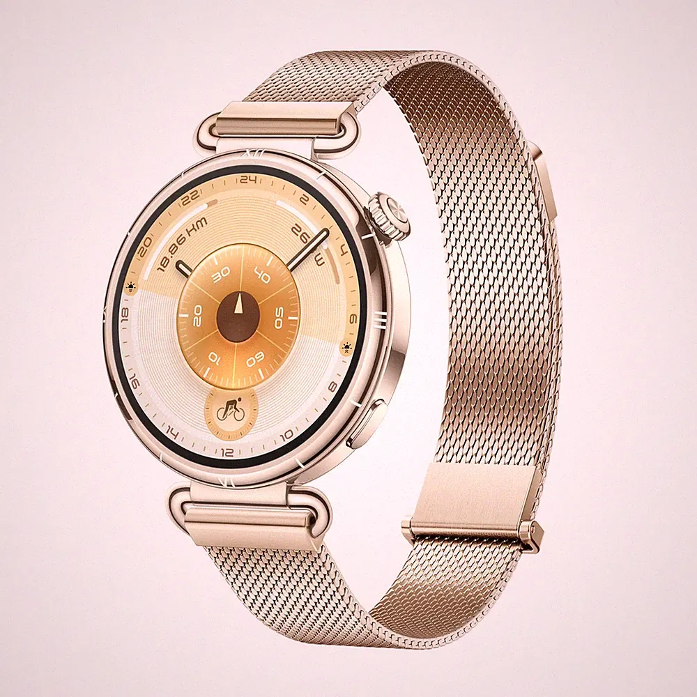HUAWEI WATCH GT6 Smartwatch 64GB 64MB 1.32" OLED Smartwatch Gold 41mm GPS NFC