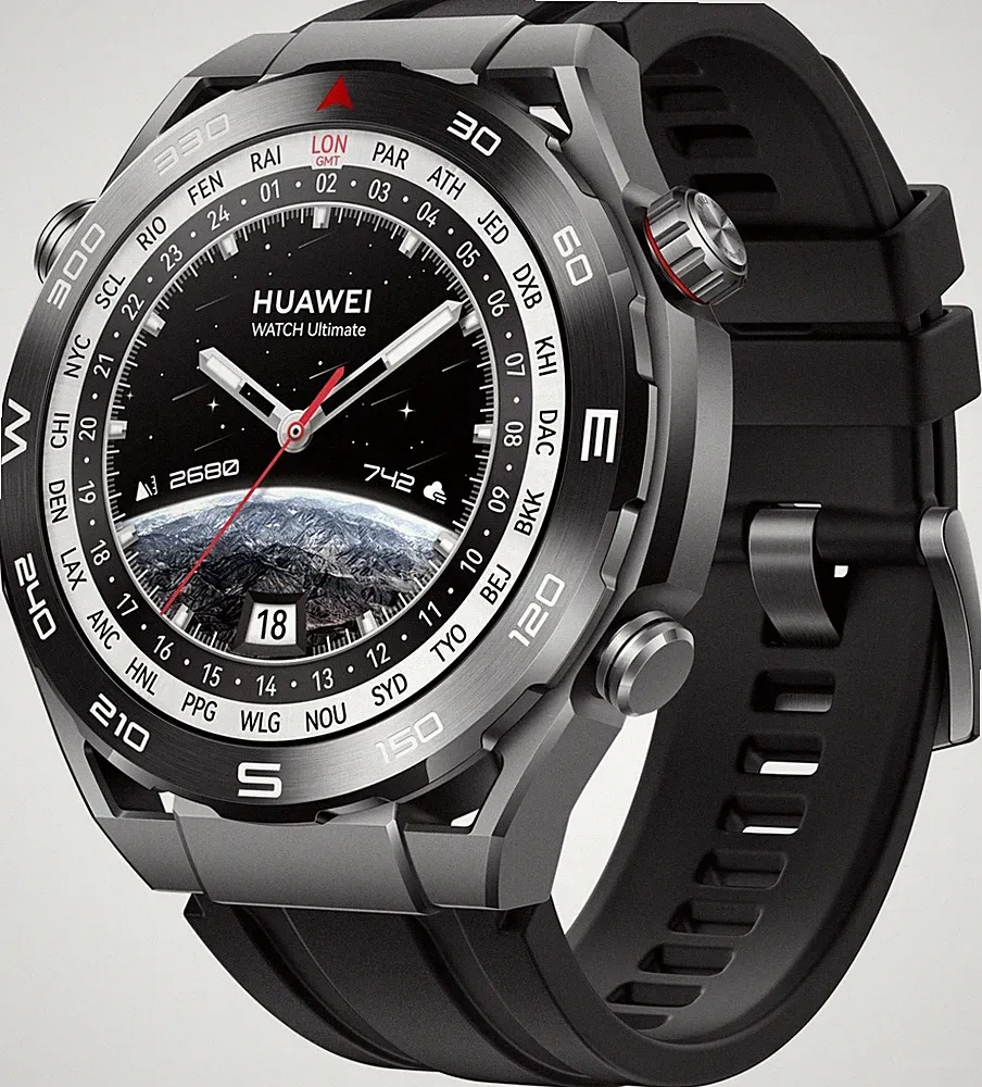 Huawei Watch Ultimate Expedition Black Keramik Gehäuse 32GB Smartwatch in OVP