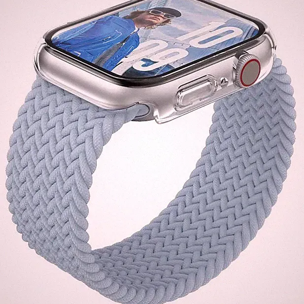 Hülle für Smart Watch 10 46 mm PanzerGlass Case Cover Schutz Tasche Transparent