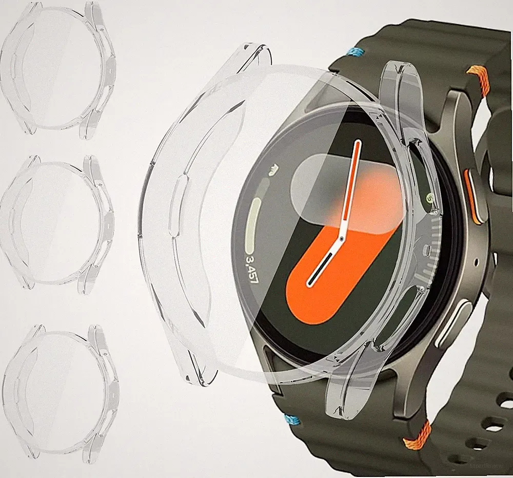 Hülle Schutzhülle TPU 40mm für Galaxy Watch 7 3 Stück Smartwatch Zubehör Damen