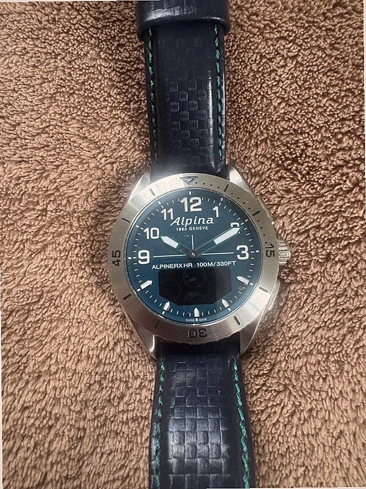 Hybrid Smartwatch Herren - Alpina AlpinerX Alive AL-264X5AQ6