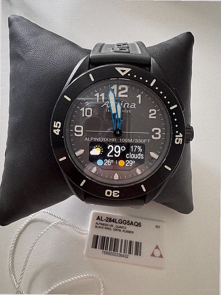 Hybrid Smartwatch Herren - Alpina AlpinerX Alive AL-284LGG5AQ6