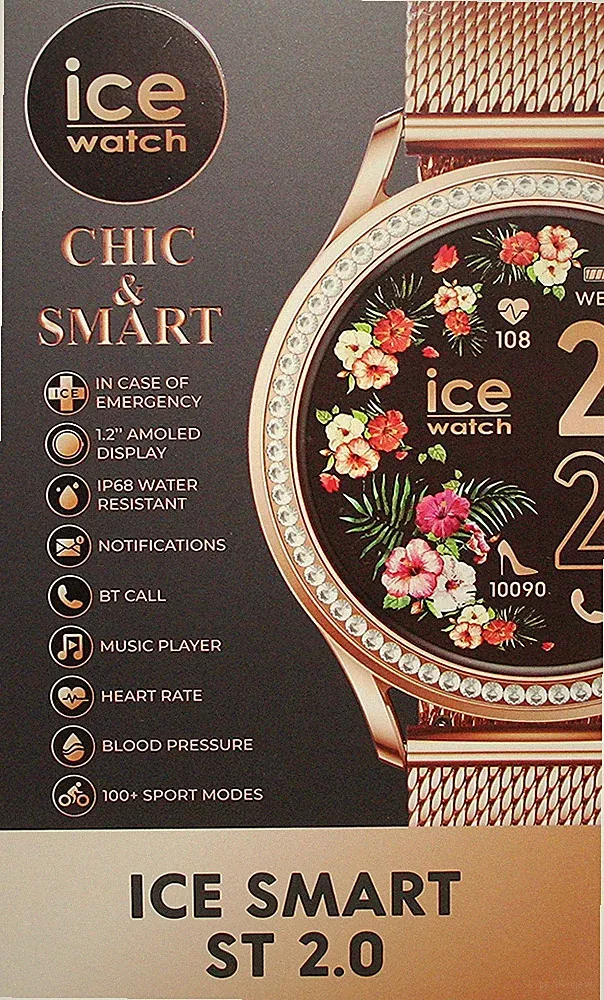 ✅ Ice Watch Damenuhr Armbanduhr Smart Watch 025317 ✅