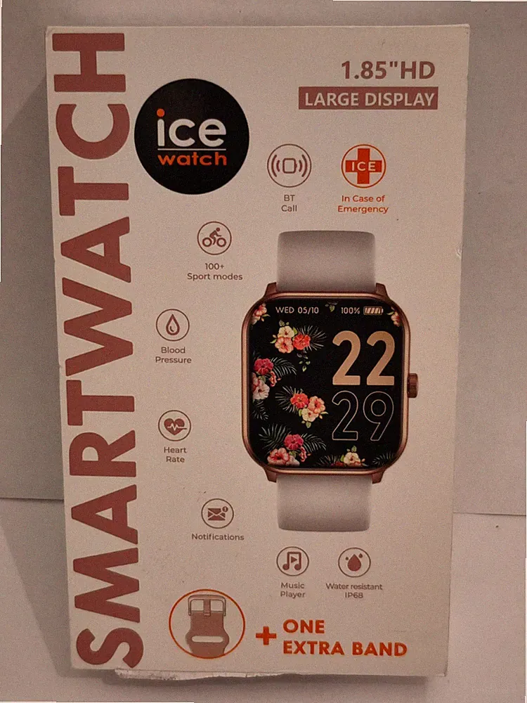 Ice-Watch - Designer Luxus Ice-Watch - Smartwatch (1,85"HD) Large Display Neu