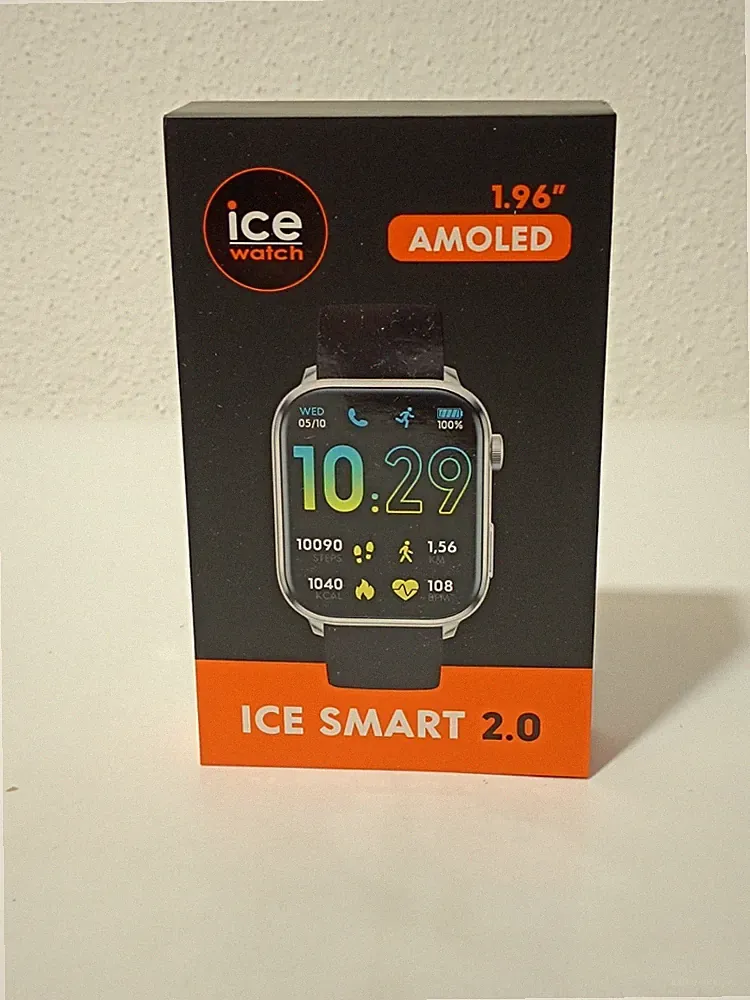 Ice Watch ICE Smart 2.0 1,96" AMOLED Smartwatch Silber Schwarz 022536 Ope_0.17_5