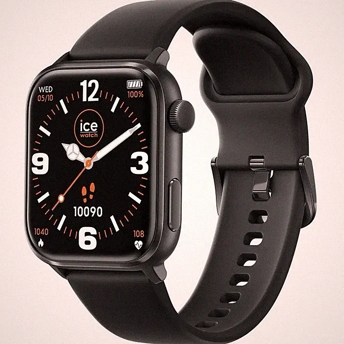ICE Watch ICE Smart 2.0 Black 1.96 AMOLED – Smartwatch für Damen & Herren – Neu