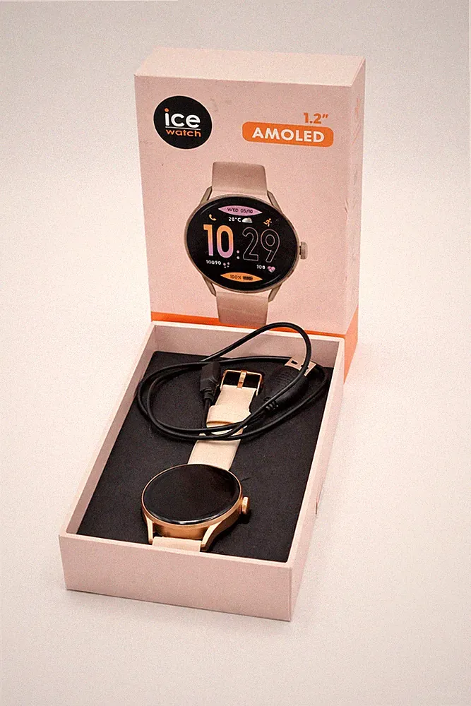 Ice-Watch ICE Smart 2.0 Roségold gebraucht lädt nicht zeigt 0% Defekt Kratzer
