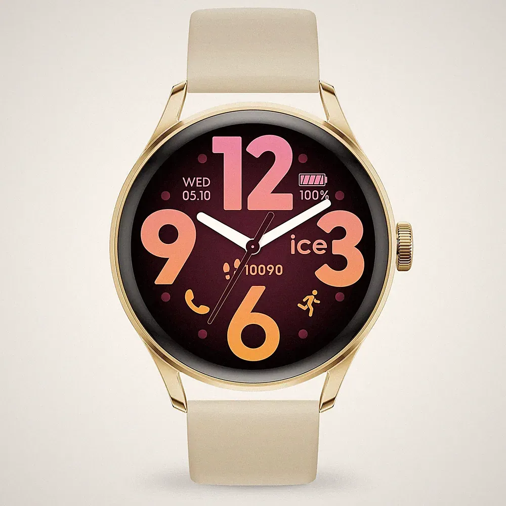 Ice Watch Ice Smart 3.0 - Gold - Beige Beige Damen Armbanduhr 025115