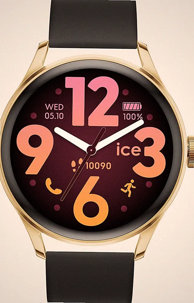 Ice Watch - ICE smart 3.0 - Gold - Black - 1.2 AMOLED - GPS - 025106