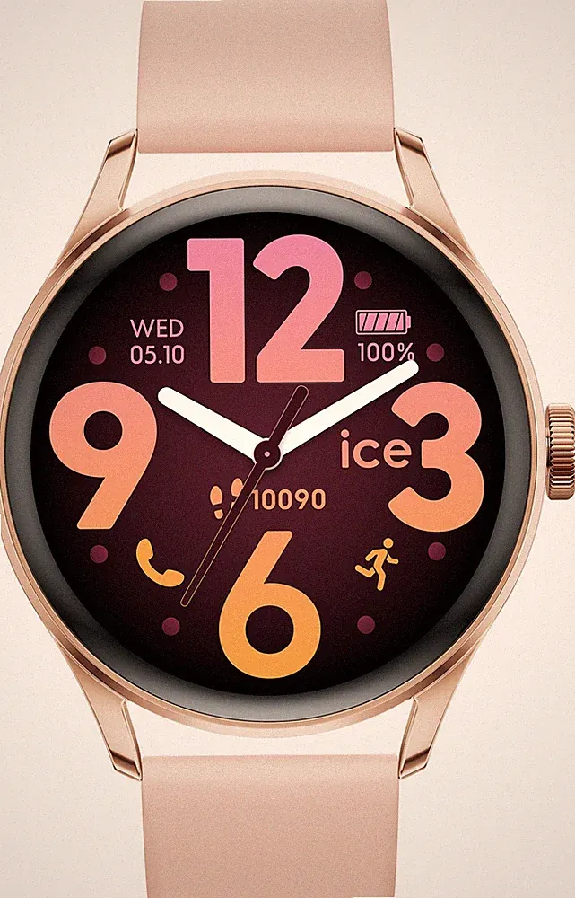 Ice Watch - ICE smart 3.0 - Rose-gold - Nude - 1.2 AMOLED - GPS - Smartwatch