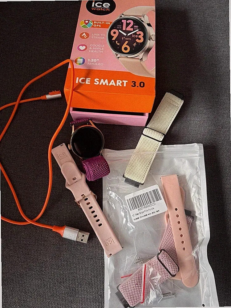 Ice Watch - ICE smart 3.0 - Rose-gold - Nude - 1.2 AMOLED - GPS - Smartwatch