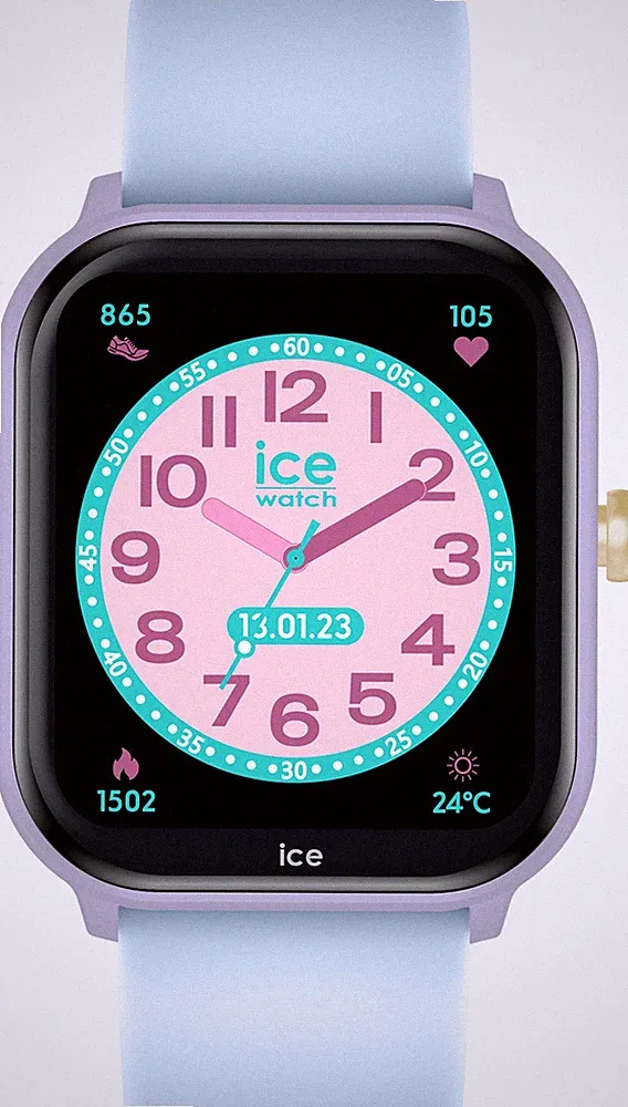 Ice Watch - ICE smart junior 2.0 - Purple Soft blue - 1.75 - 022801 - Smartwatch