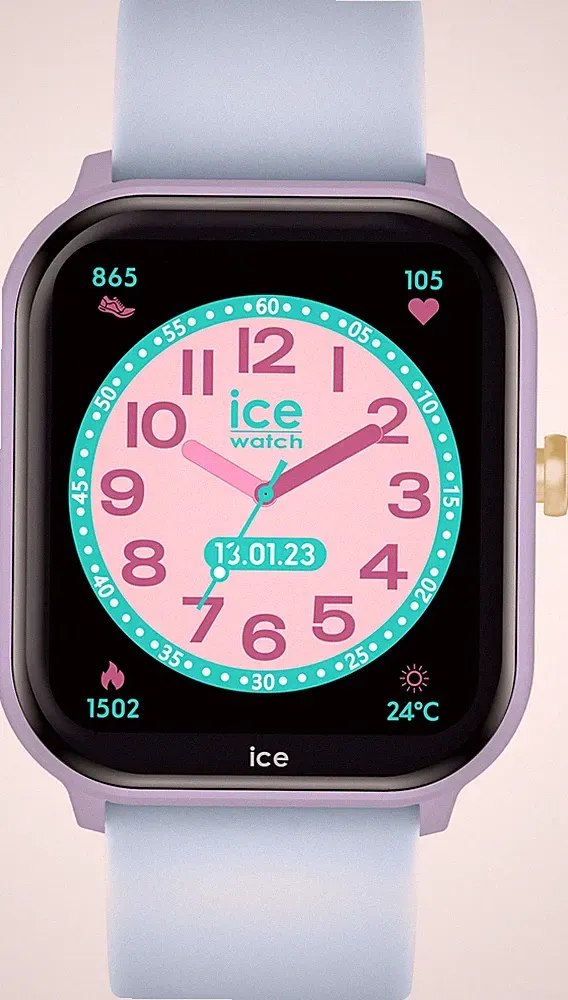 Ice Watch - ICE smart junior 2.0 - Purple Soft blue - 1.75 - 022801 - Smartwatch