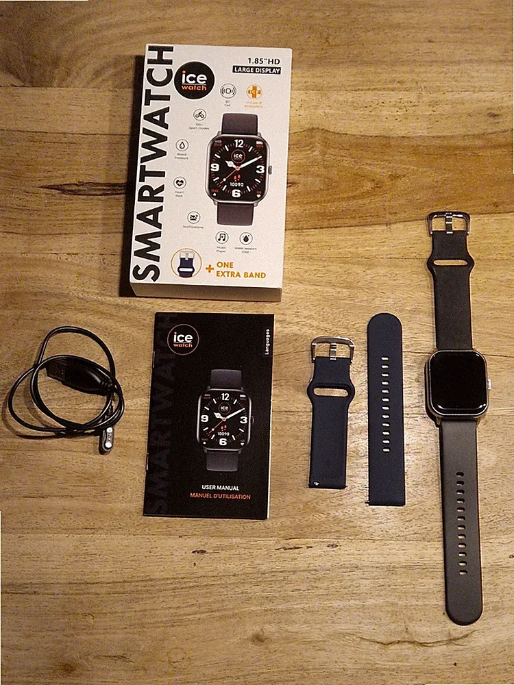 ICE-Watch ICE smart Silver Black – Smartwatch Herren/Unisex – OVP – TOP!!!