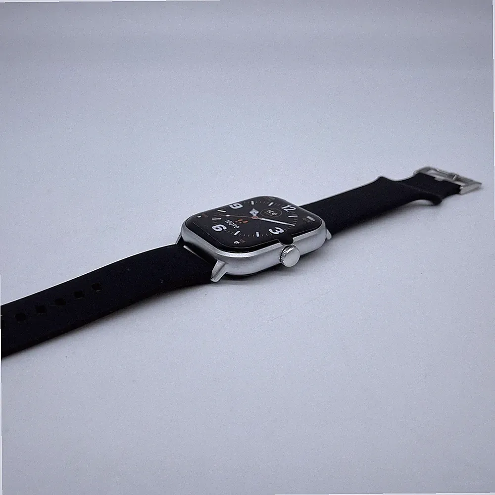 ICE-WATCH – ICE Smart Silver Black – Unisex-Armbanduhr in Silber mit Silikonarmb
