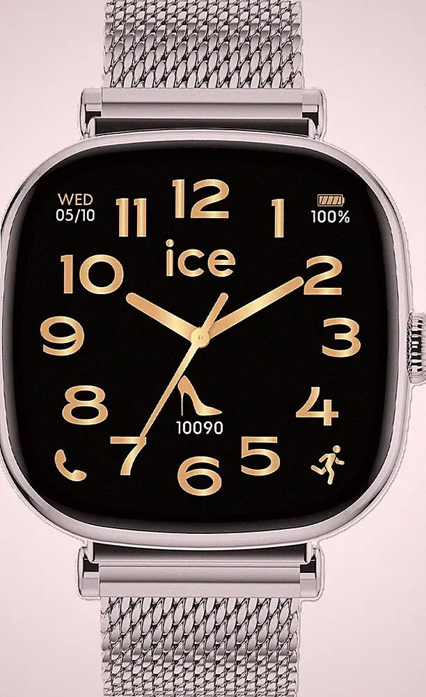 Ice Watch - ICE smart SQ 2.0 - silberf. - Milanese - 1.7 - 37mm - Smartwatch