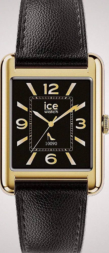 Ice Watch - ICE smart TKS 2.0 goldfarben Leder schwarz genarbt - 025286