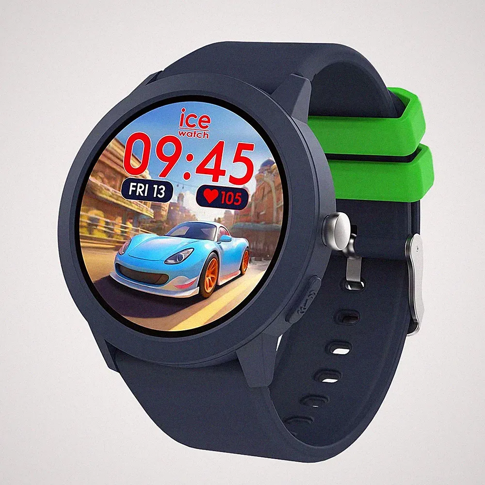 Rund Kinder-Smartwatch