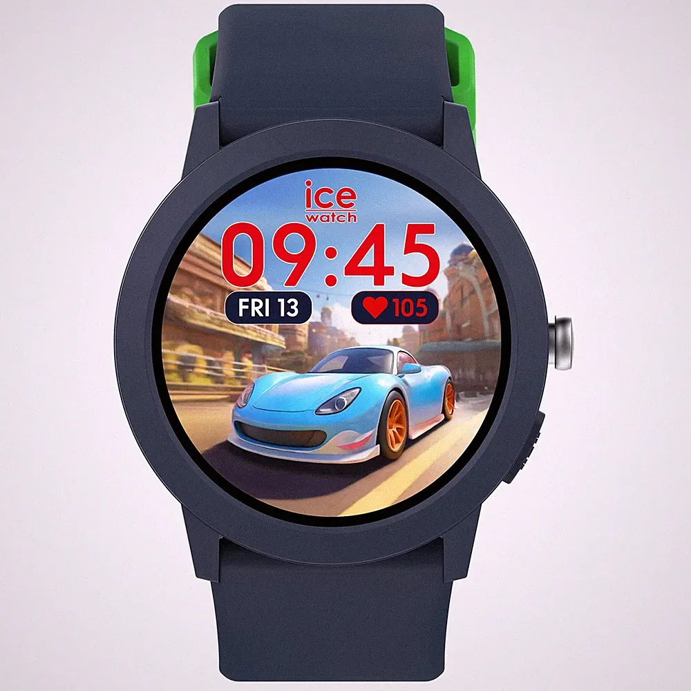 ICE-WATCH Kinder-Smartwatch ICE Smart Junior RD 3.0 Find My Blau 025441