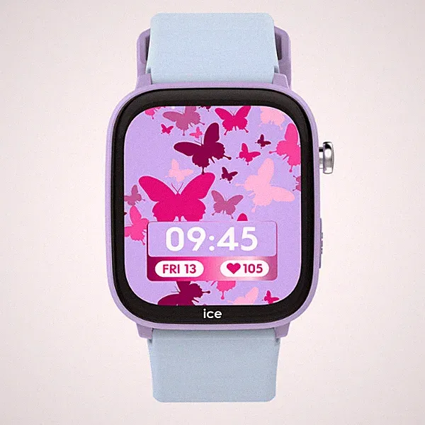 ICE WATCH Smart Junior 3.0 Find My Lila Hellblau 24550