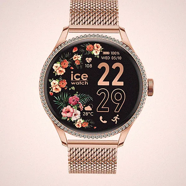 ICE WATCH smart ST 2.0 Rose-gold Milaneseband 39mm 025317