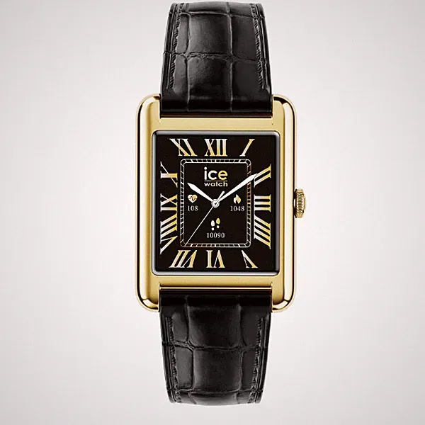 ICE WATCH smart TK 2.0 gold schwarz croco 32mm 02528