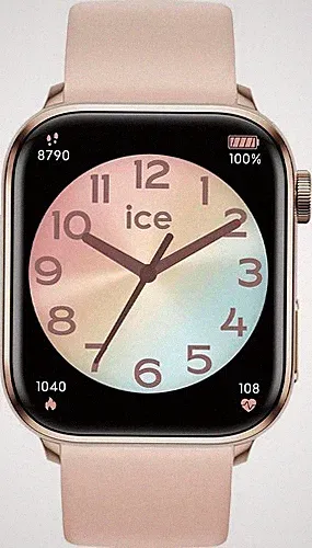 ICE-WATCH Smartwatch Damen ICE smart 2.0 Bluetooth AMOLED 39/48 mm rosa Nr 3
