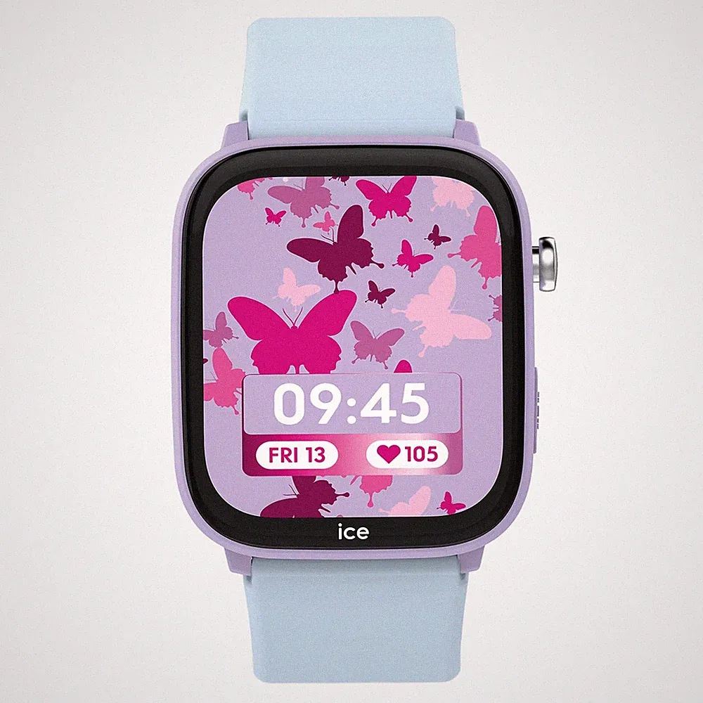 ICE-WATCH Smartwatch für Kinder ICE Smart 3.0 Junior Find My Lila/Blau 024550