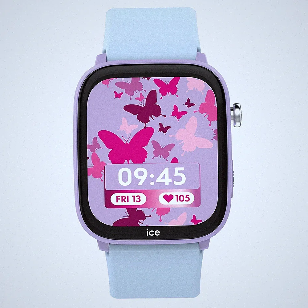 ICE-WATCH Smartwatch für Kinder ICE Smart 3.0 Junior Find My Lila/Blau 024550
