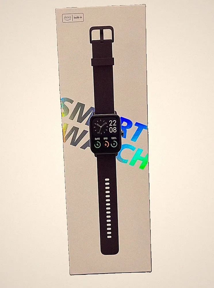 IDW19 Smartwatch Alexa Bluetooth Anrufe 1,8", Rosa, B-Ware Neuwertig