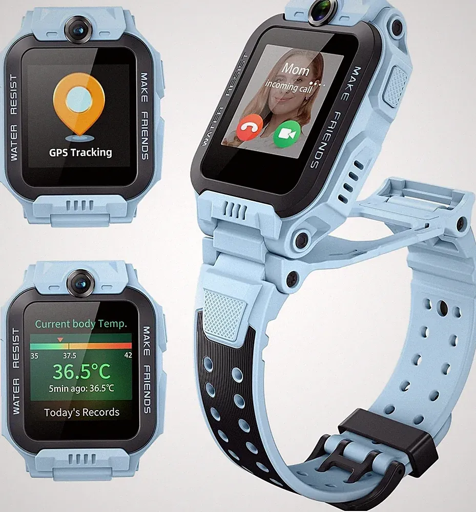 imoo Smartwatch Z7 4G Kinderuhr mit Video Anruf Schrittzähler IPX
