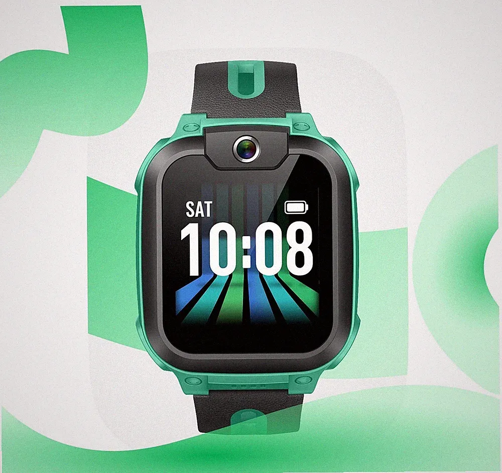 imoo Z1 Digital Smartwatch Rechteckig IPX8 4G Grün