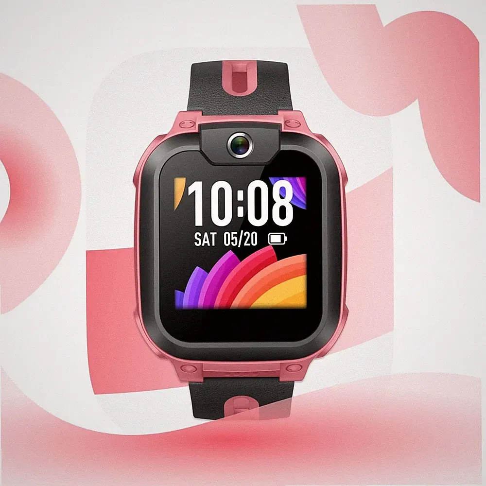 imoo Z1 Digital Smartwatch Rechteckig IPX8 4G Pink