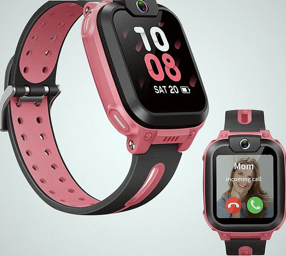 Imoo Z1 Kids Smartwatch 4G GPS Video Call Chat IPX8 Stranger Rejection Pink